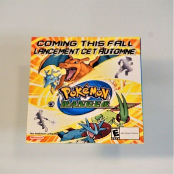 Pokemon Instruction Booklet Mystery Blue Rescue Team & Pamphlet Pokemon Ranger - Picture 3 of 9